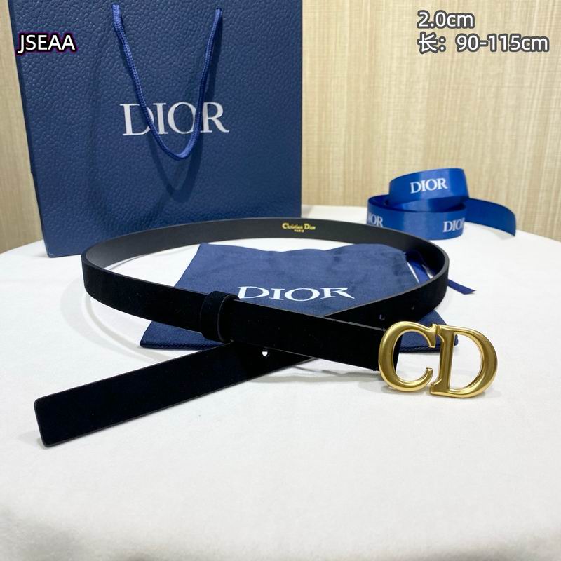 Dior belt 20mmX90-115cm 8L31
